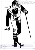 coloriage-ski-1
